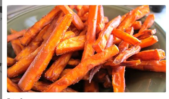 Sweet Potato Fries 炸甜蕃薯條